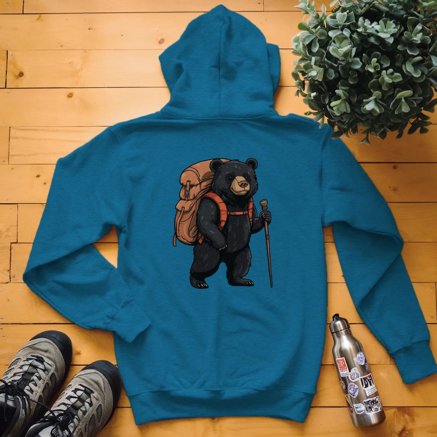 Black Bear Backpacker Hoodie