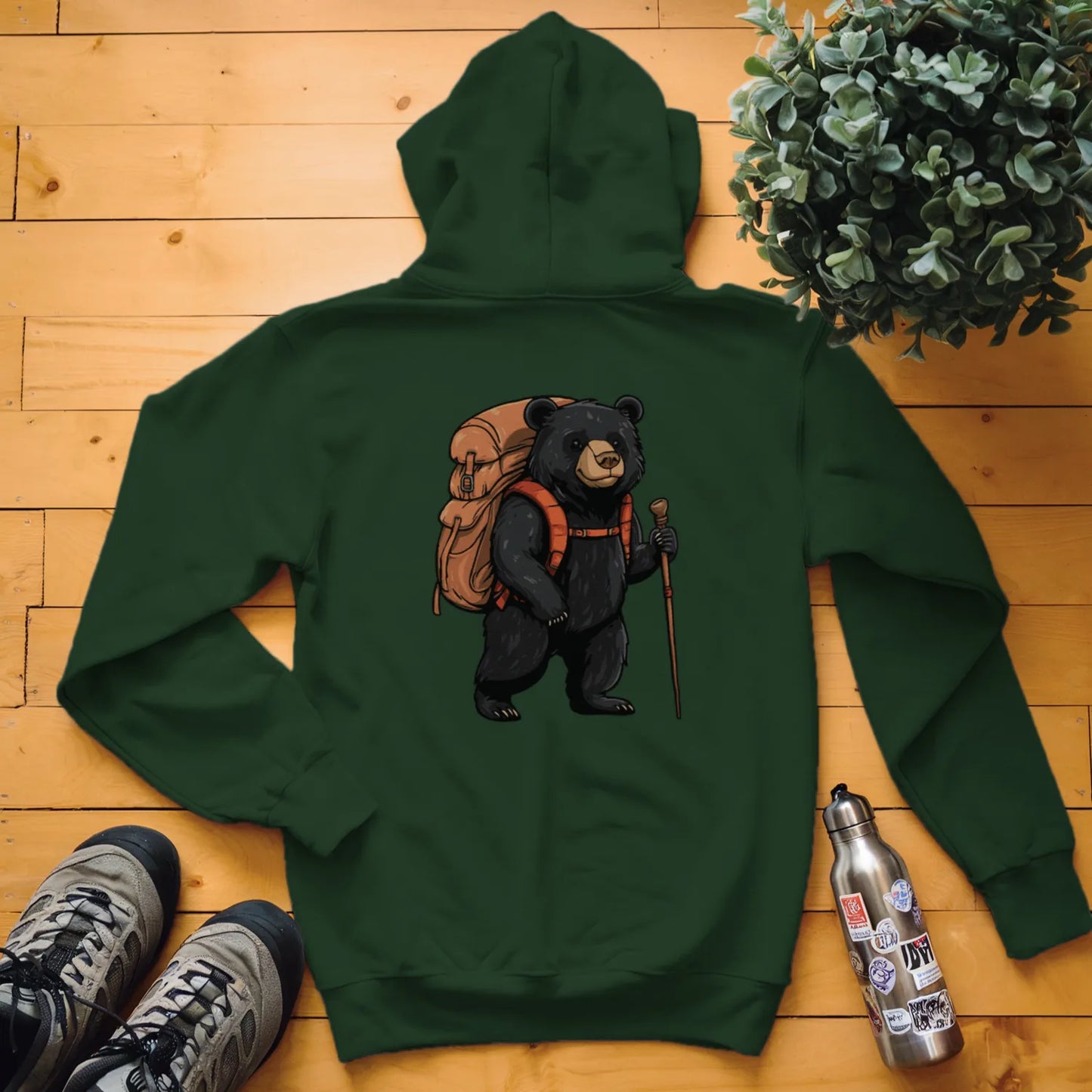 Black Bear Backpacker Hoodie