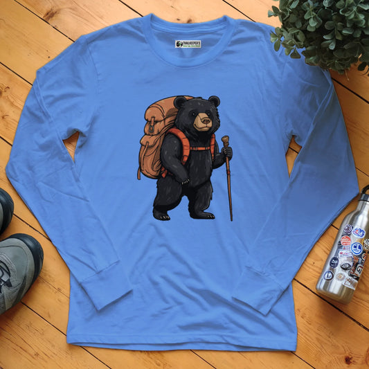 Black Bear Backpacker Long Sleeve T-Shirt