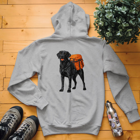Black Lab Backpacker Hoodie