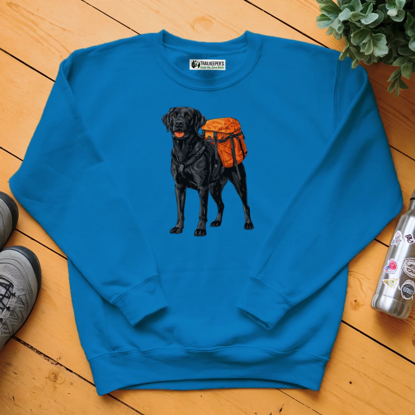 Black Lab Backpacker Sweatshirt