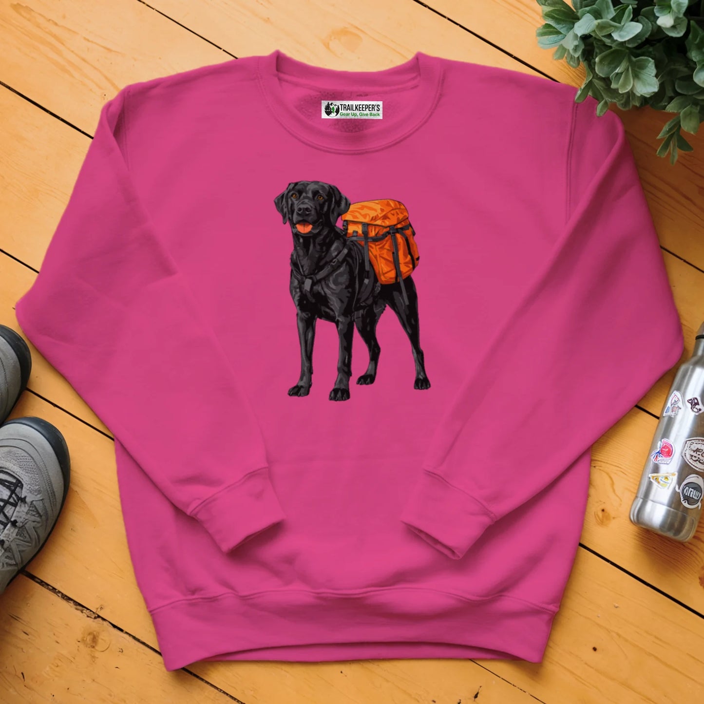Black Lab Backpacker Sweatshirt