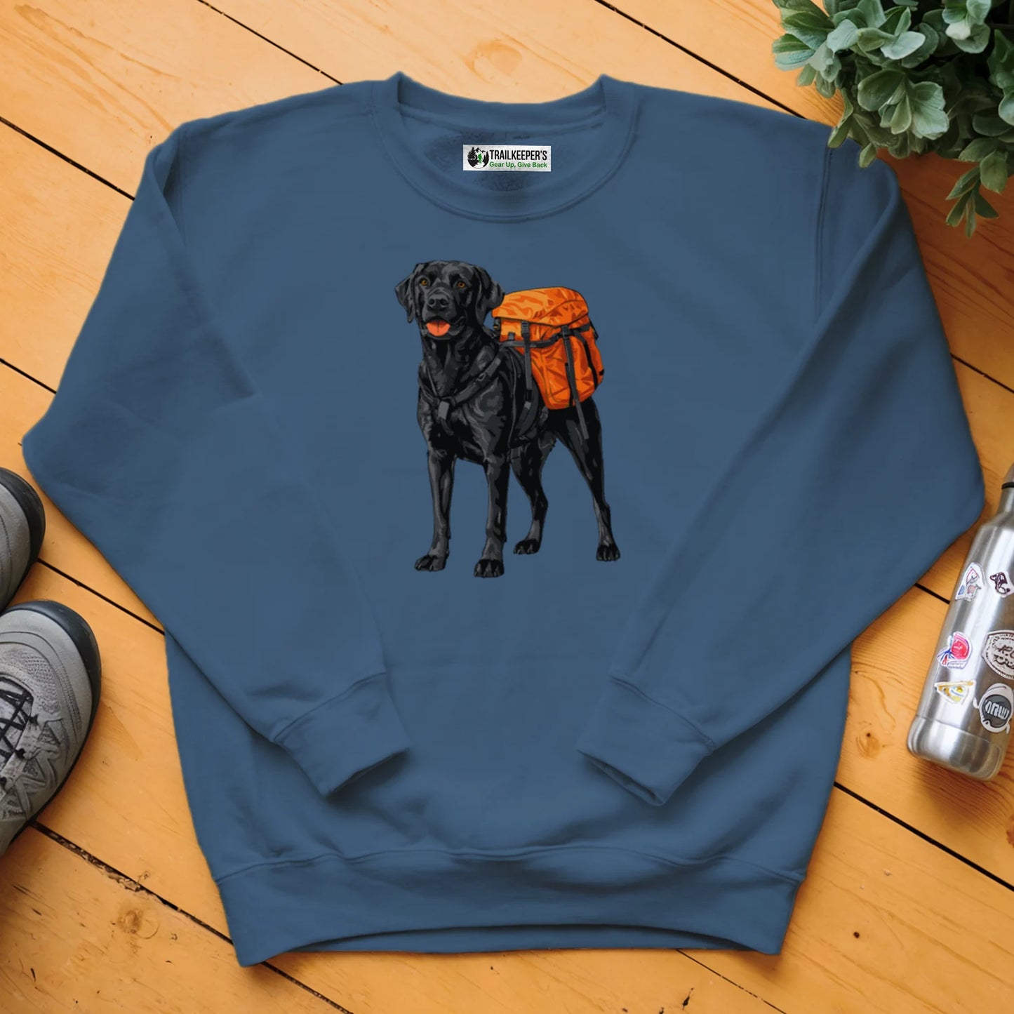 Black Lab Backpacker Sweatshirt