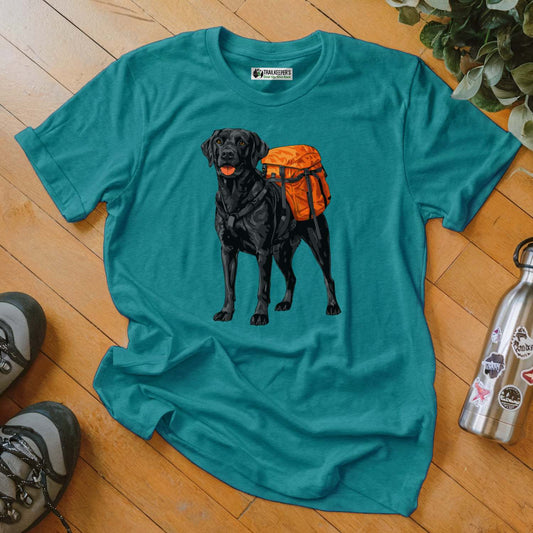Black Lab Backpacker T-Shirt