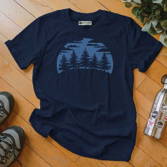 Blue Forest Silhouette T-Shirt