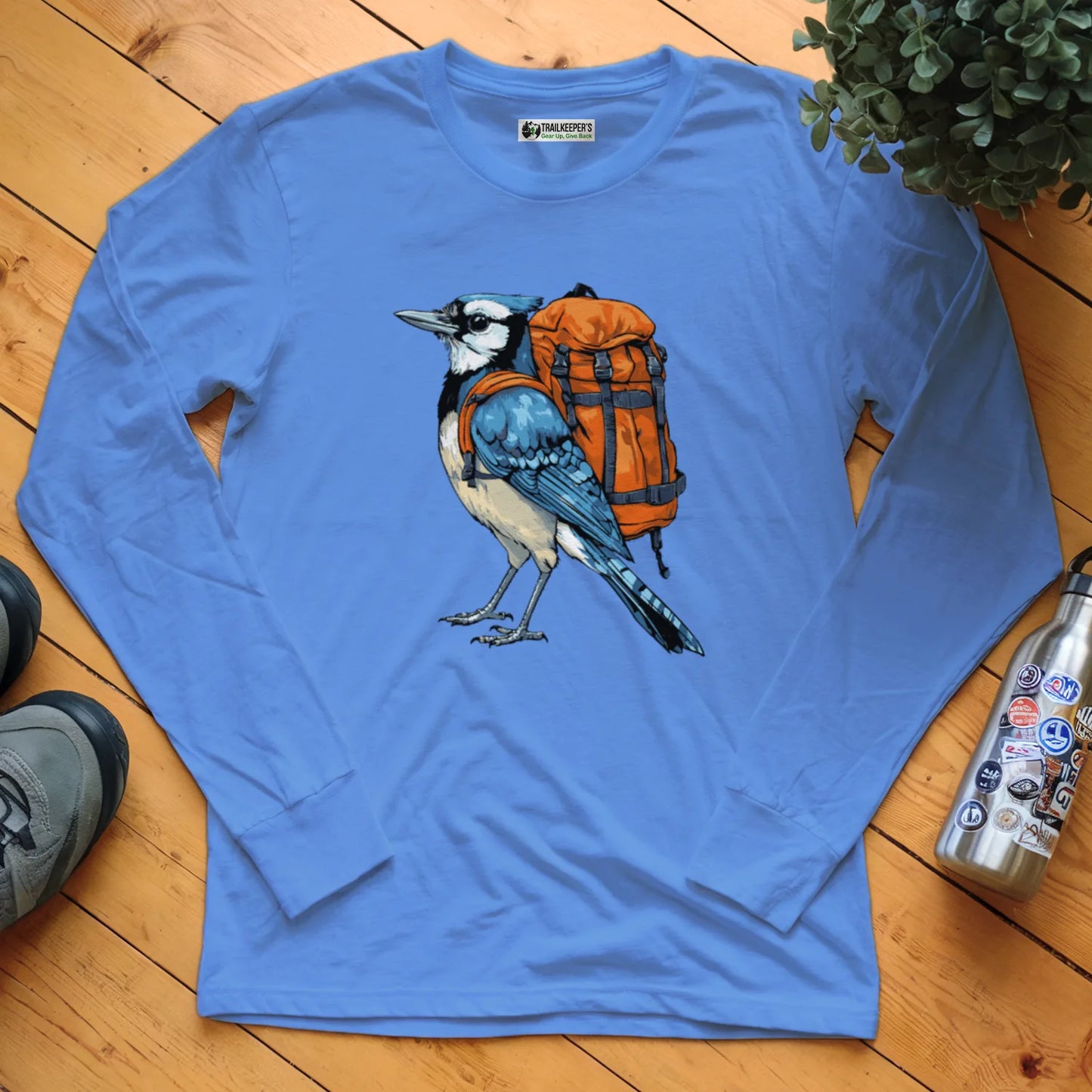 Blue Jay Backpacker Long Sleeve T-Shirt