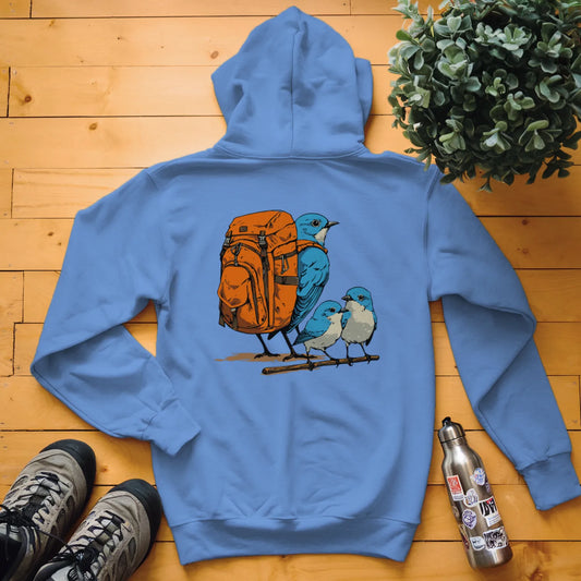 Bluebird Backpacker Family Hoodie