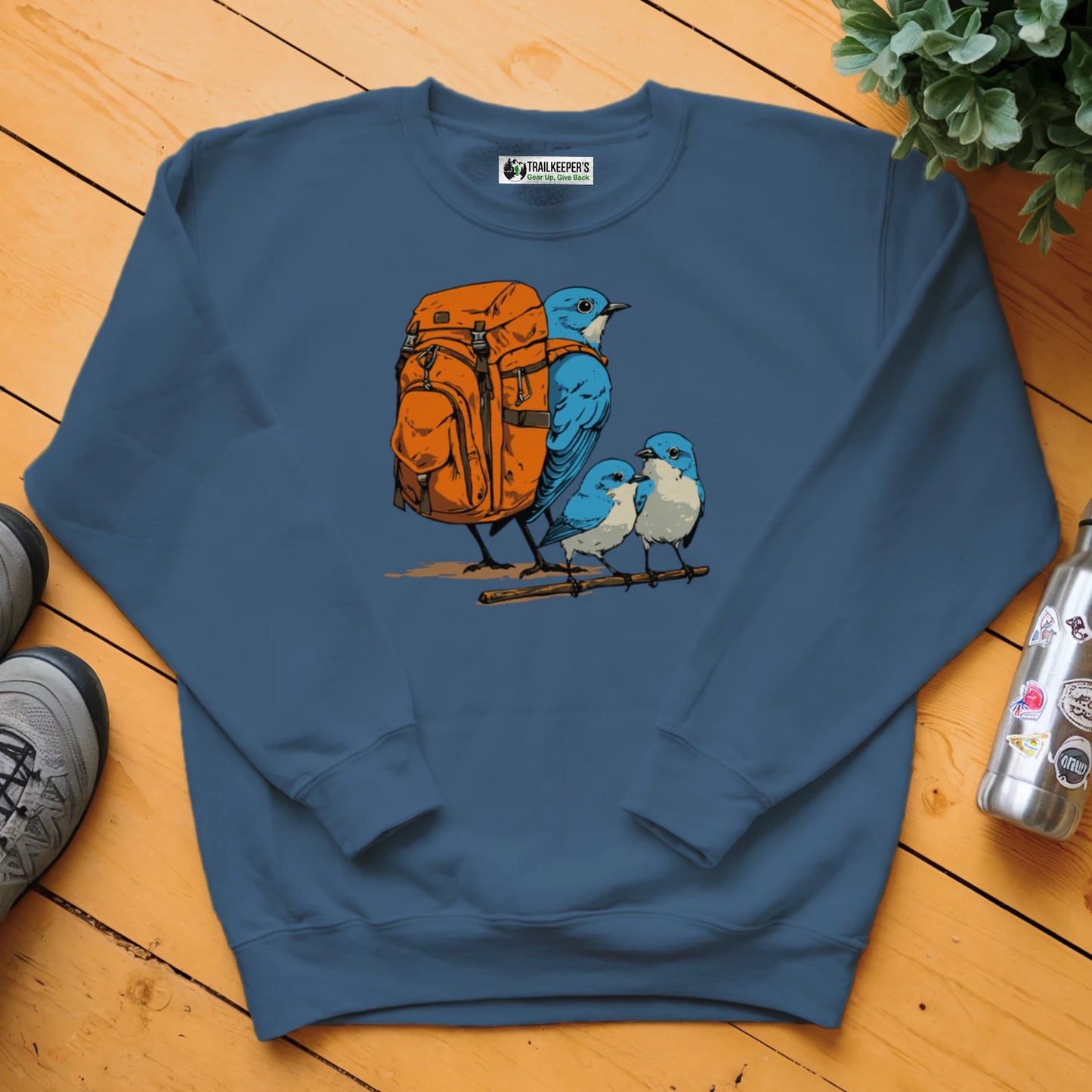 Bluebird Backpacker Family Sweatshirt