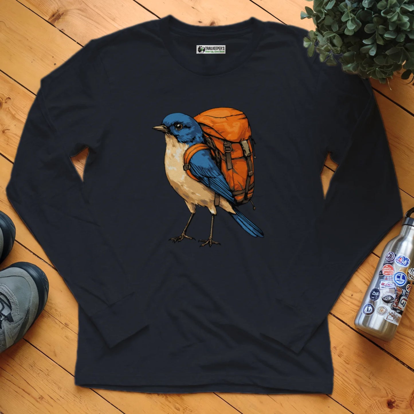 Bluebird Backpacker Long Sleeve T-Shirt