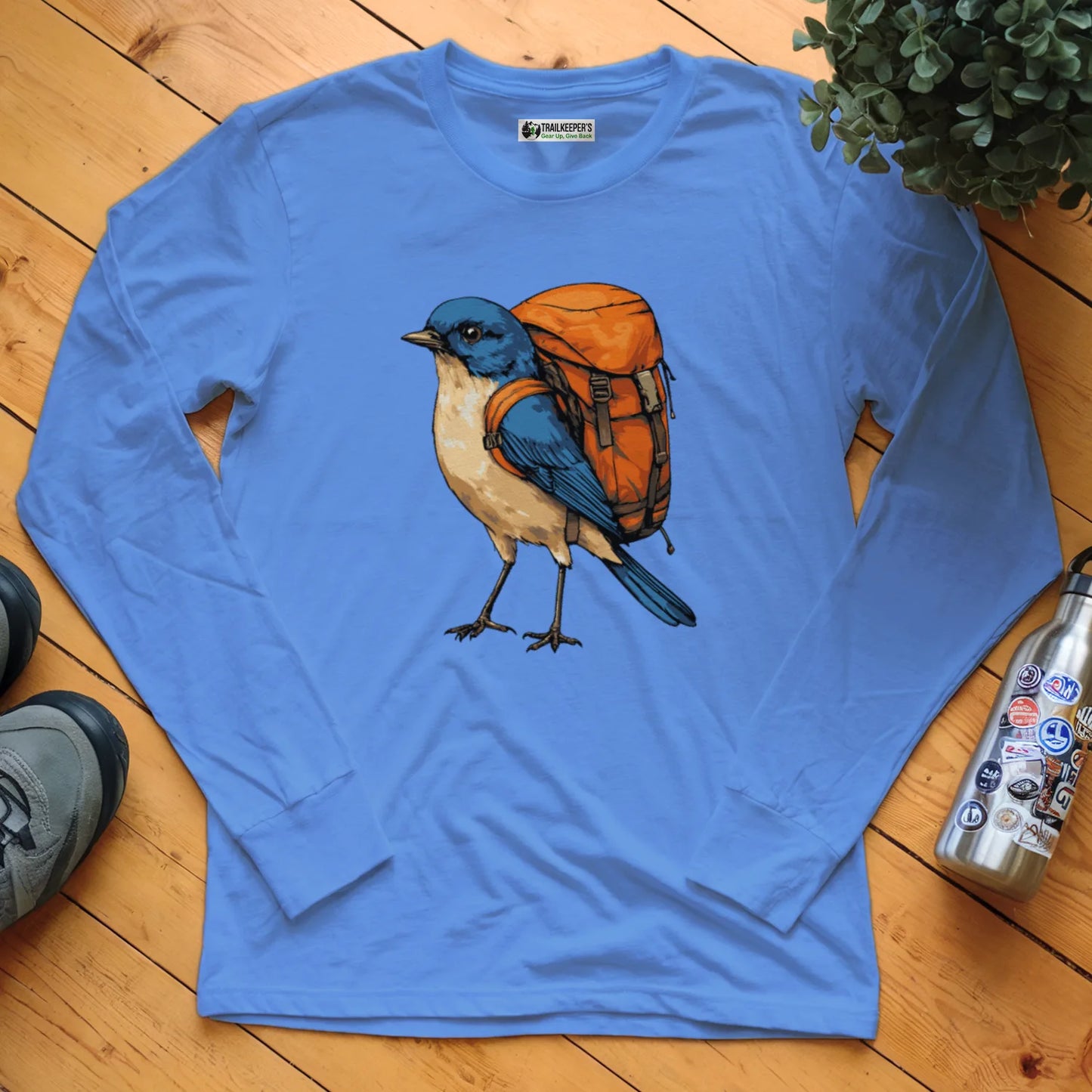 Bluebird Backpacker Long Sleeve T-Shirt