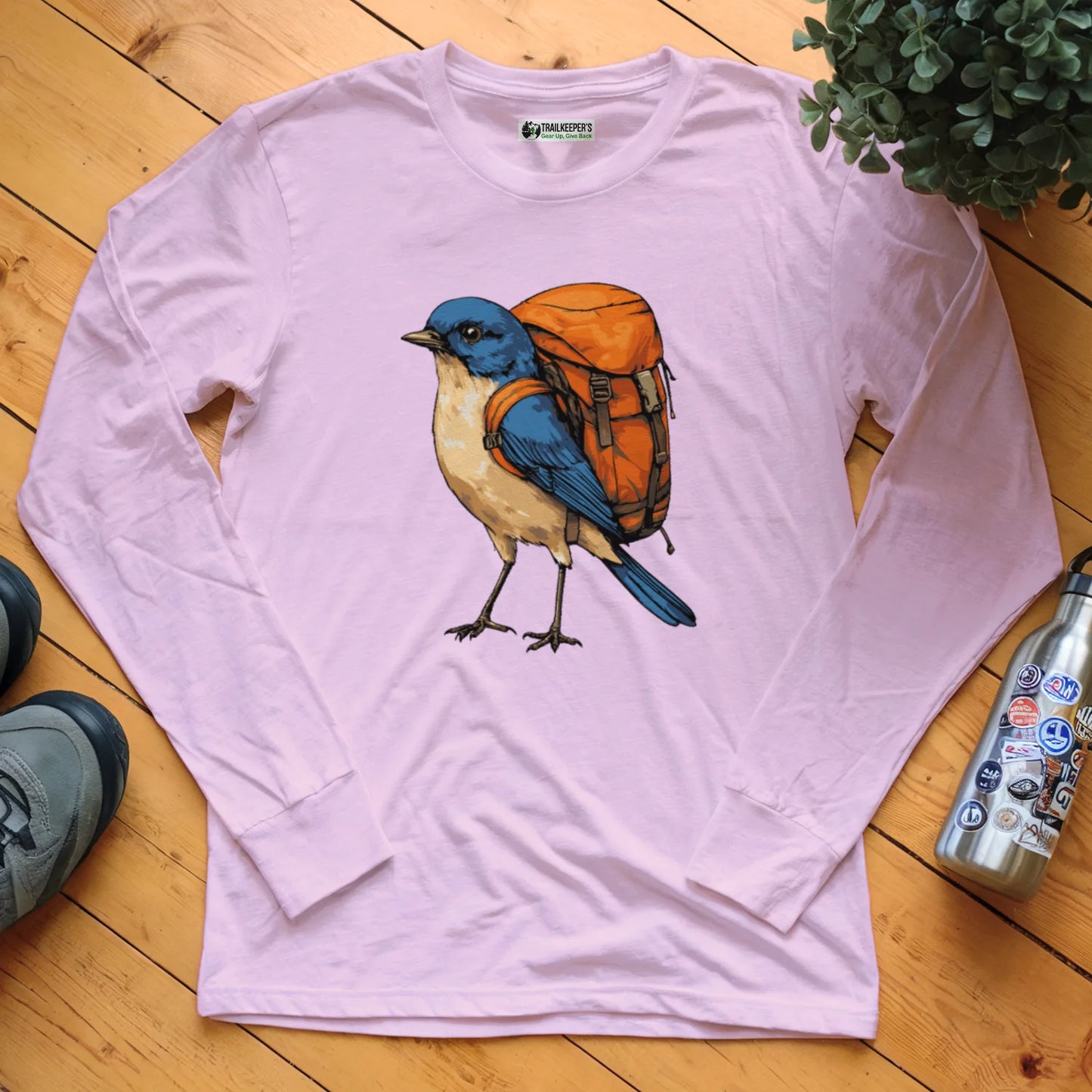 Bluebird Backpacker Long Sleeve T-Shirt
