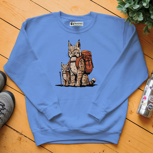 Bobcat Backpacker Family Sweatshirt