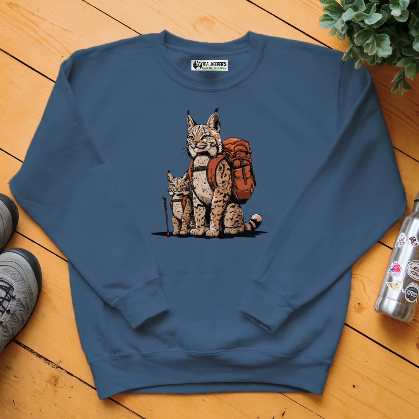 Bobcat Backpacker Family Sweatshirt