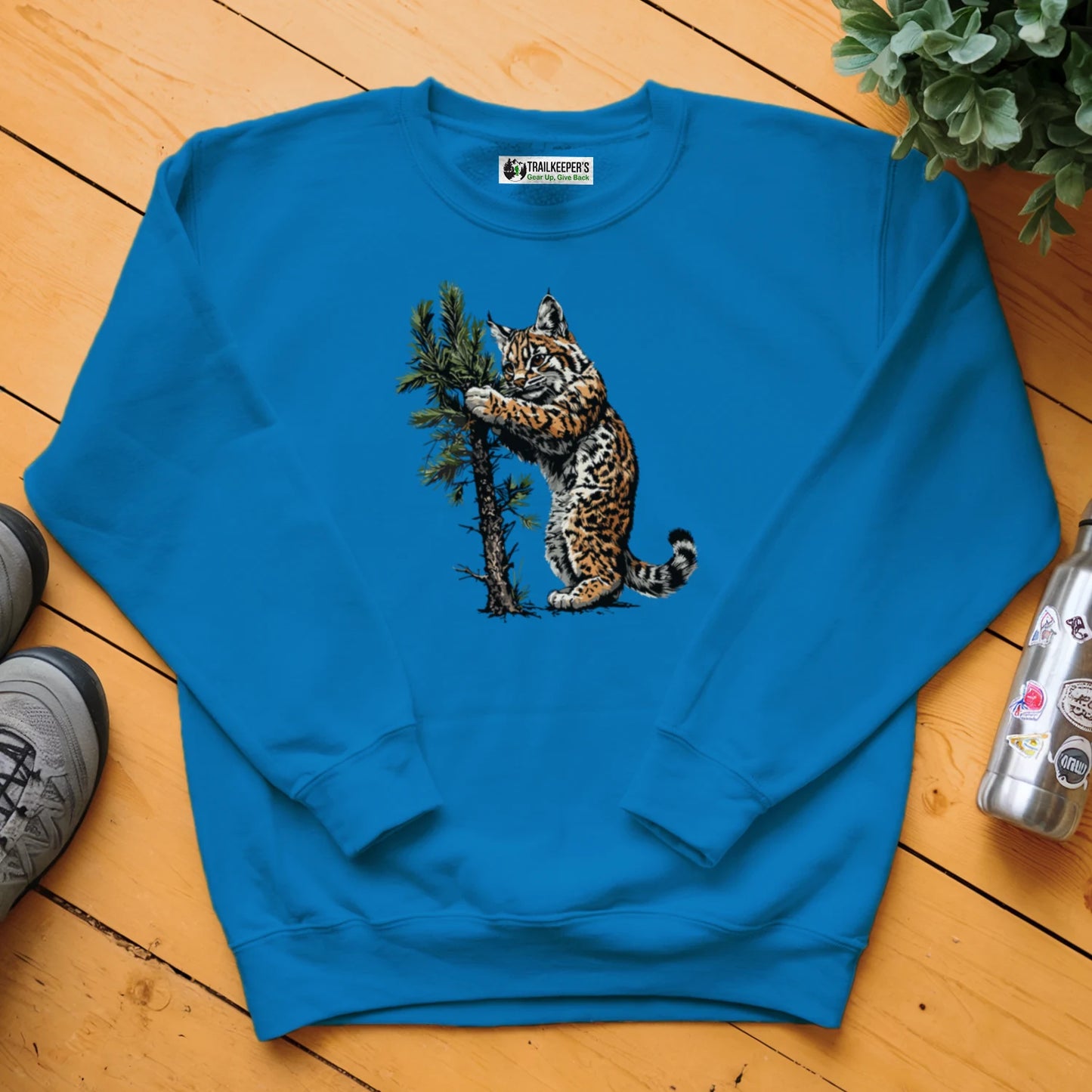 Bobcat Tree Hugger Sweatshirt