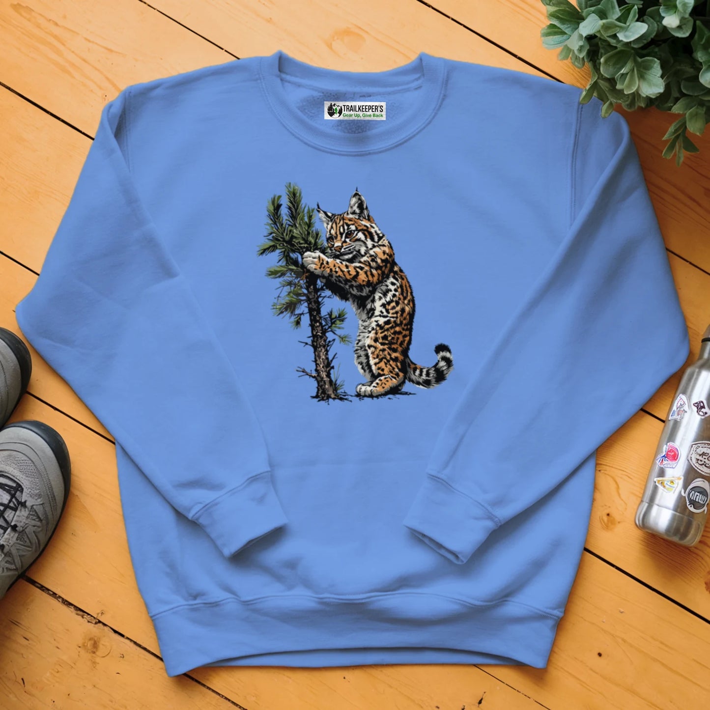 Bobcat Tree Hugger Sweatshirt