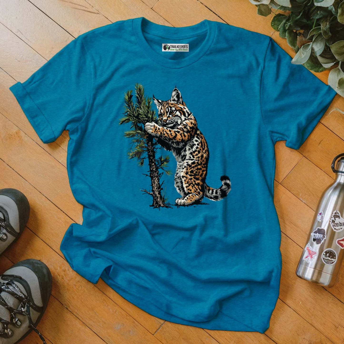 Bobcat Tree Hugger T-Shirt