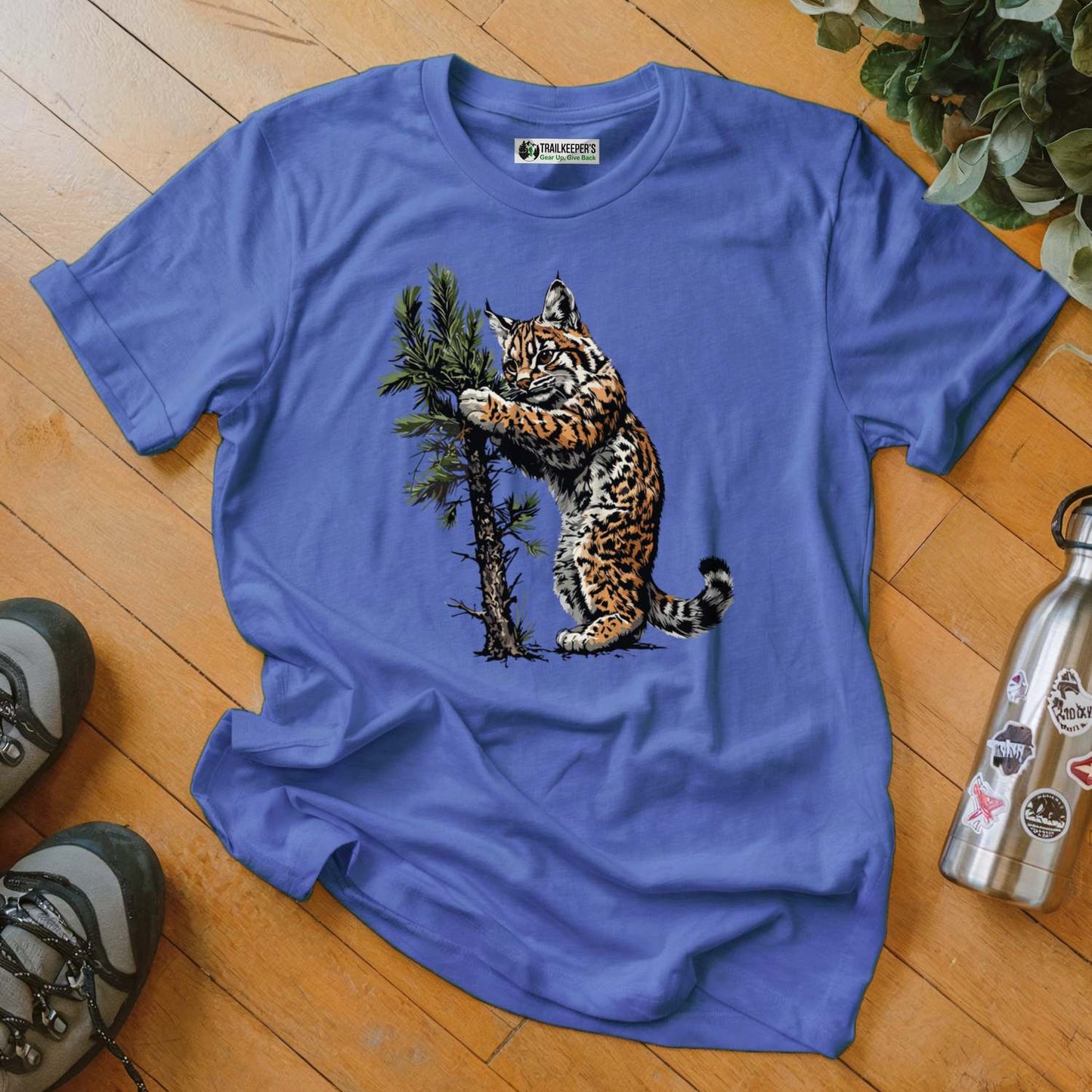 Bobcat Tree Hugger T-Shirt