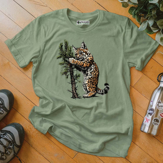 Bobcat Tree Hugger T-Shirt