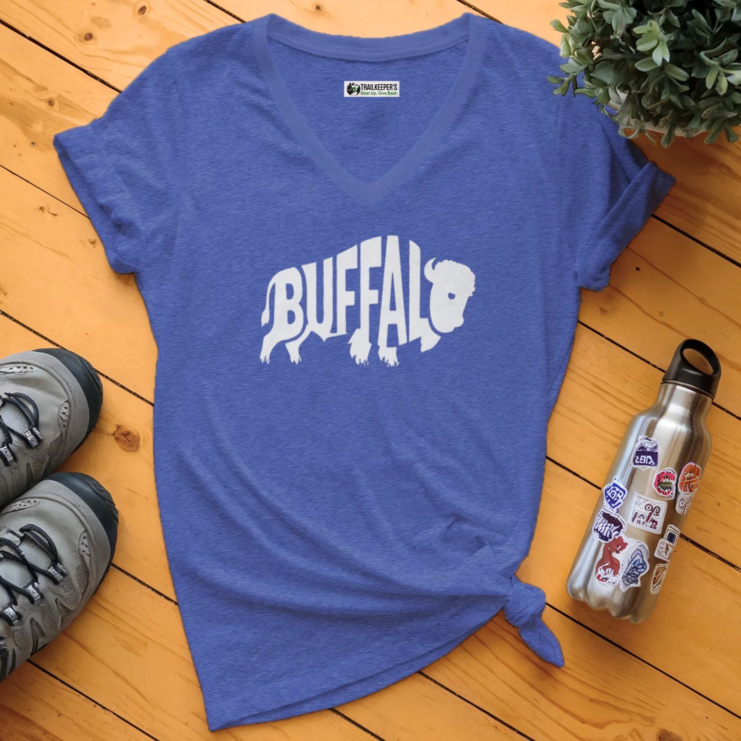 Buffalo Buffalo V-Neck T-Shirt