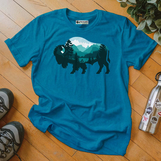Buffalo Mountain Scene T-Shirt