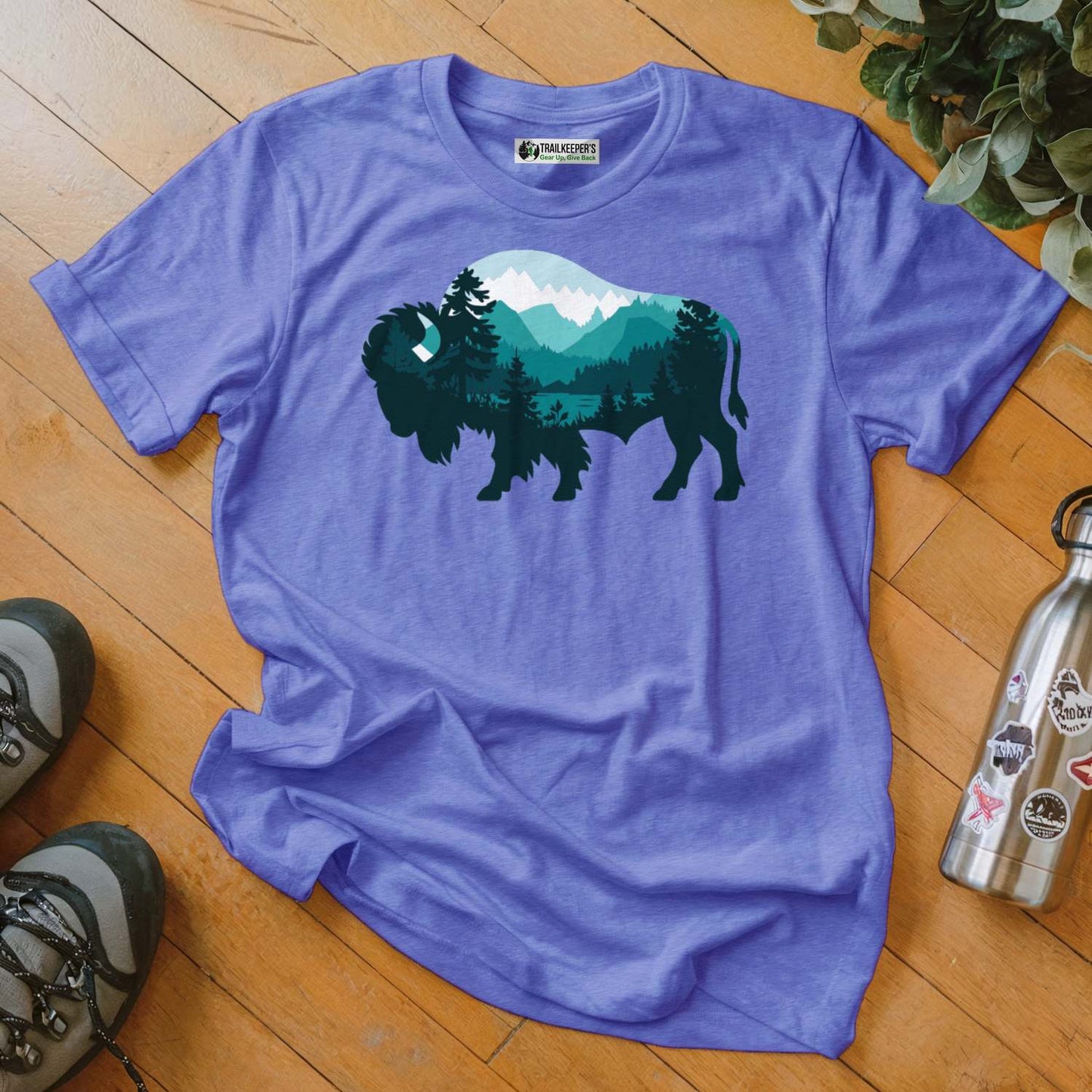 Buffalo Mountain Scene T-Shirt