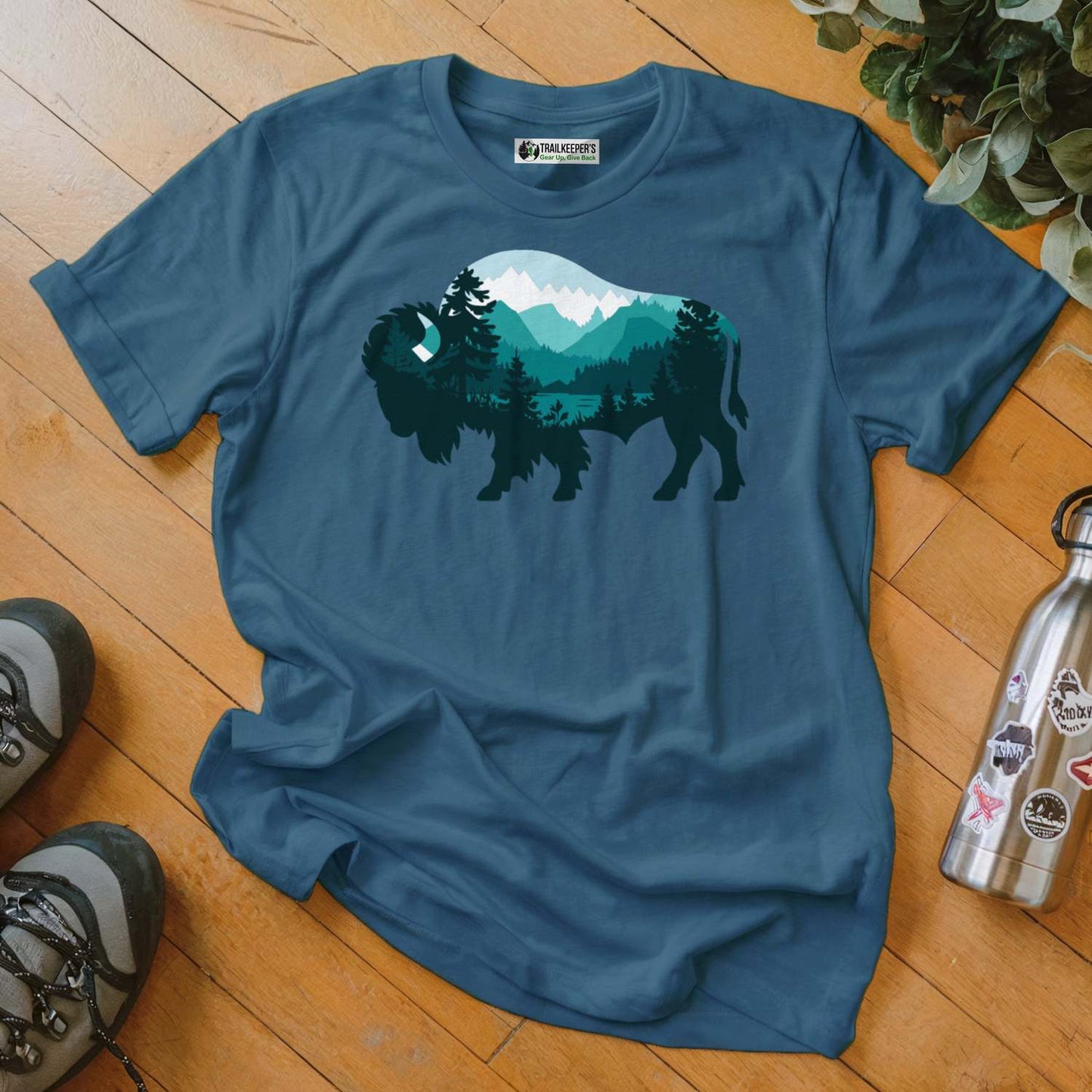 Buffalo Mountain Scene T-Shirt