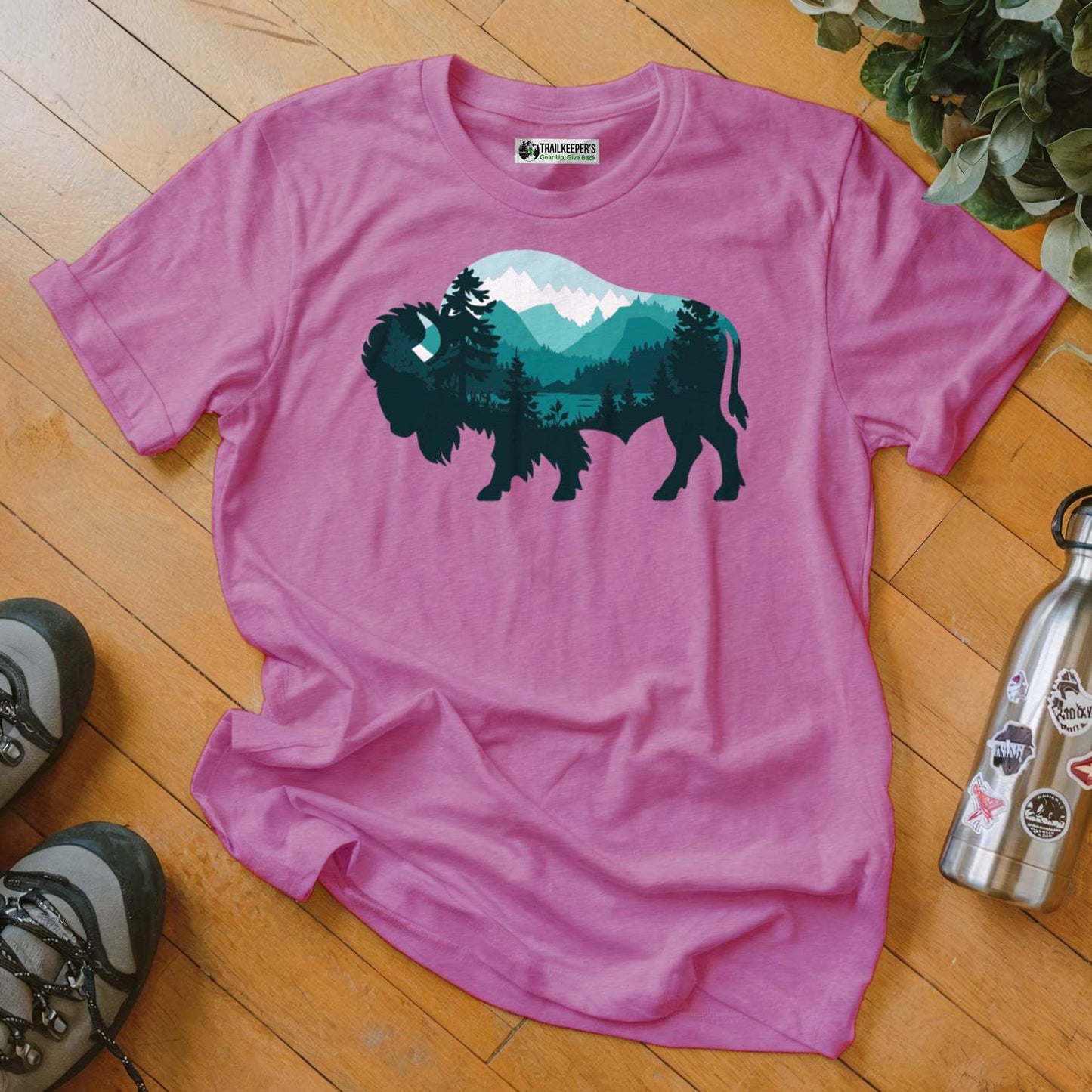Buffalo Mountain Scene T-Shirt