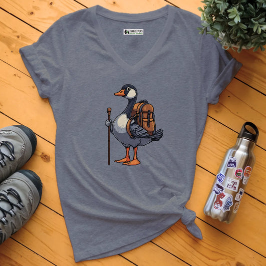 Canadian Goose Backpacker V-Neck T-Shirt