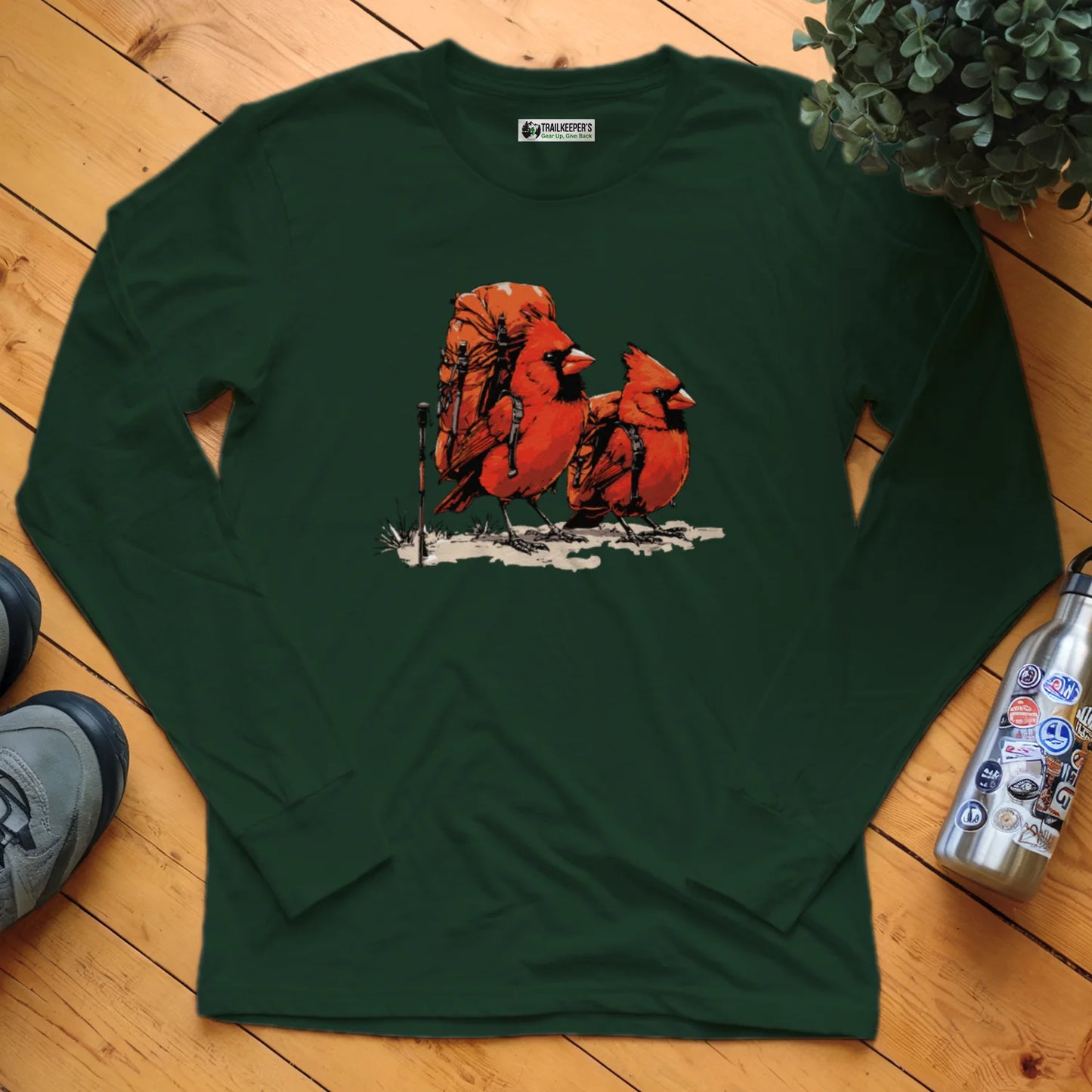 Cardinal Backpacker Buddies Long Sleeve T-Shirt