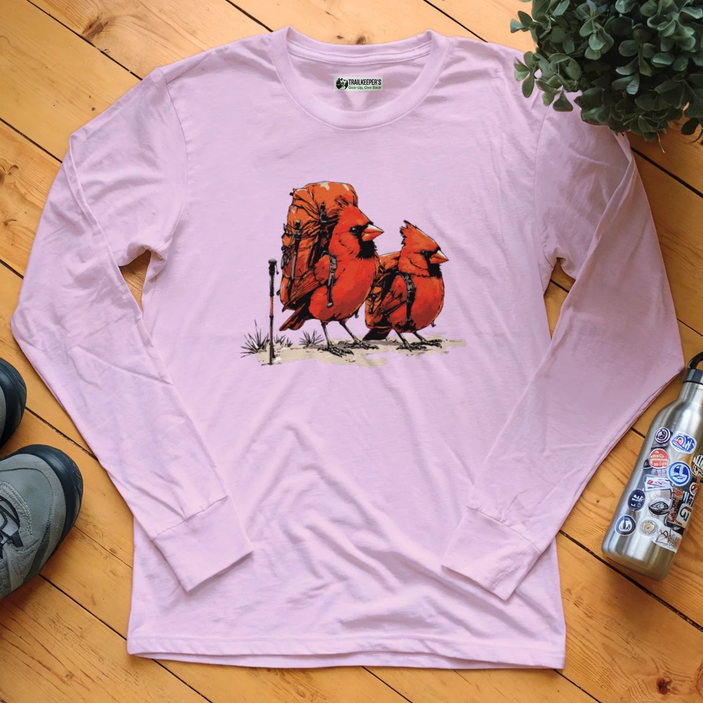 Cardinal Backpacker Buddies Long Sleeve T-Shirt