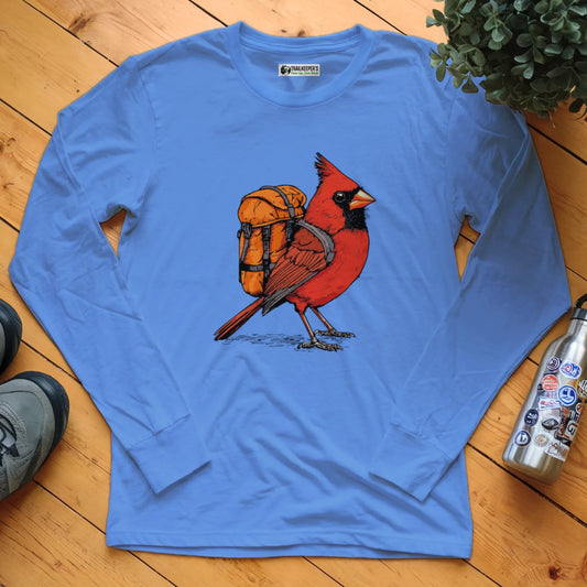 Cardinal Backpacker Long Sleeve T-Shirt