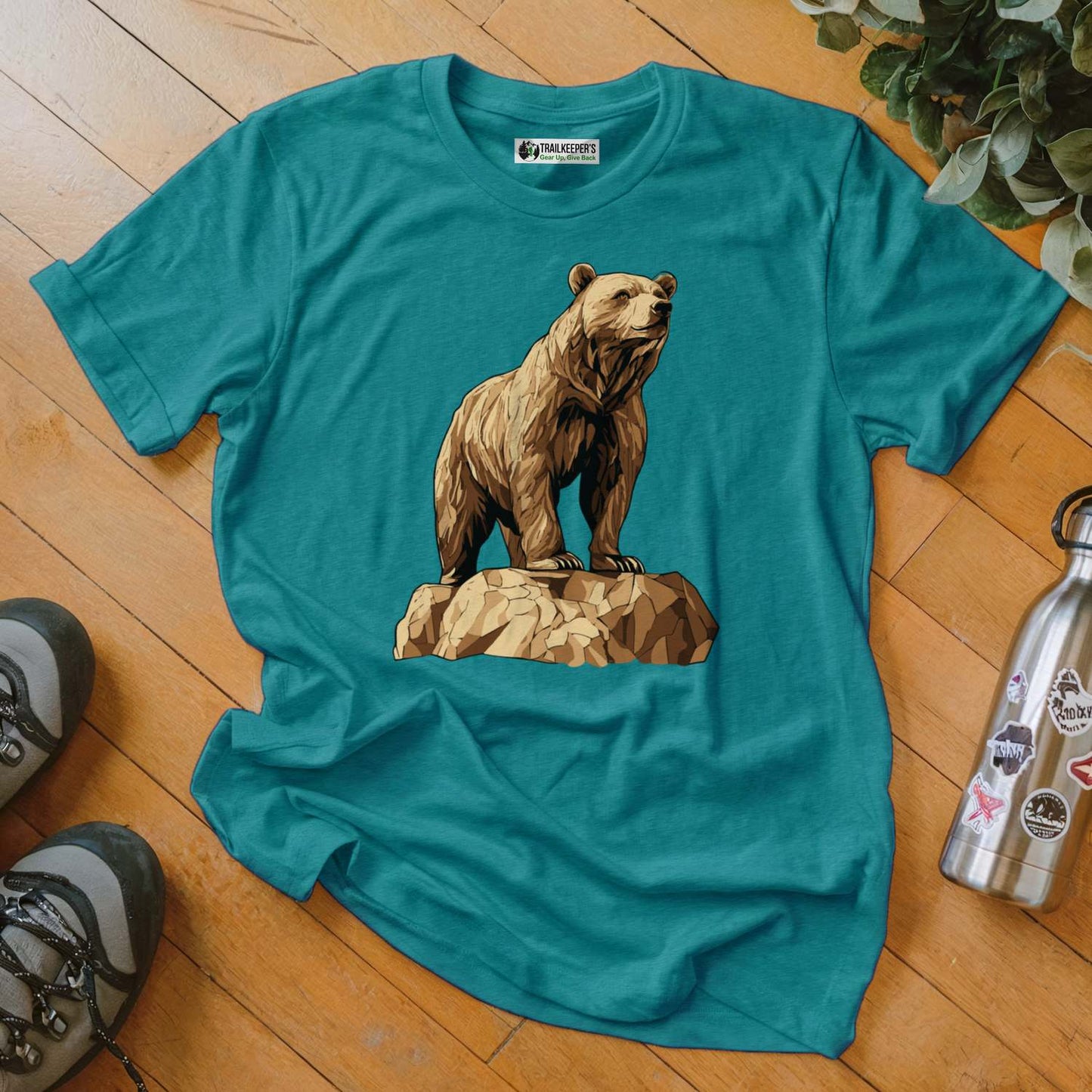 Carved Bear Statue T-Shirt