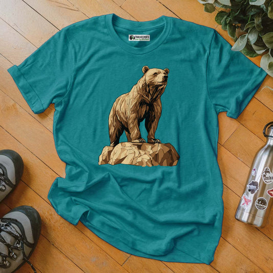 Carved Bear Statue T-Shirt
