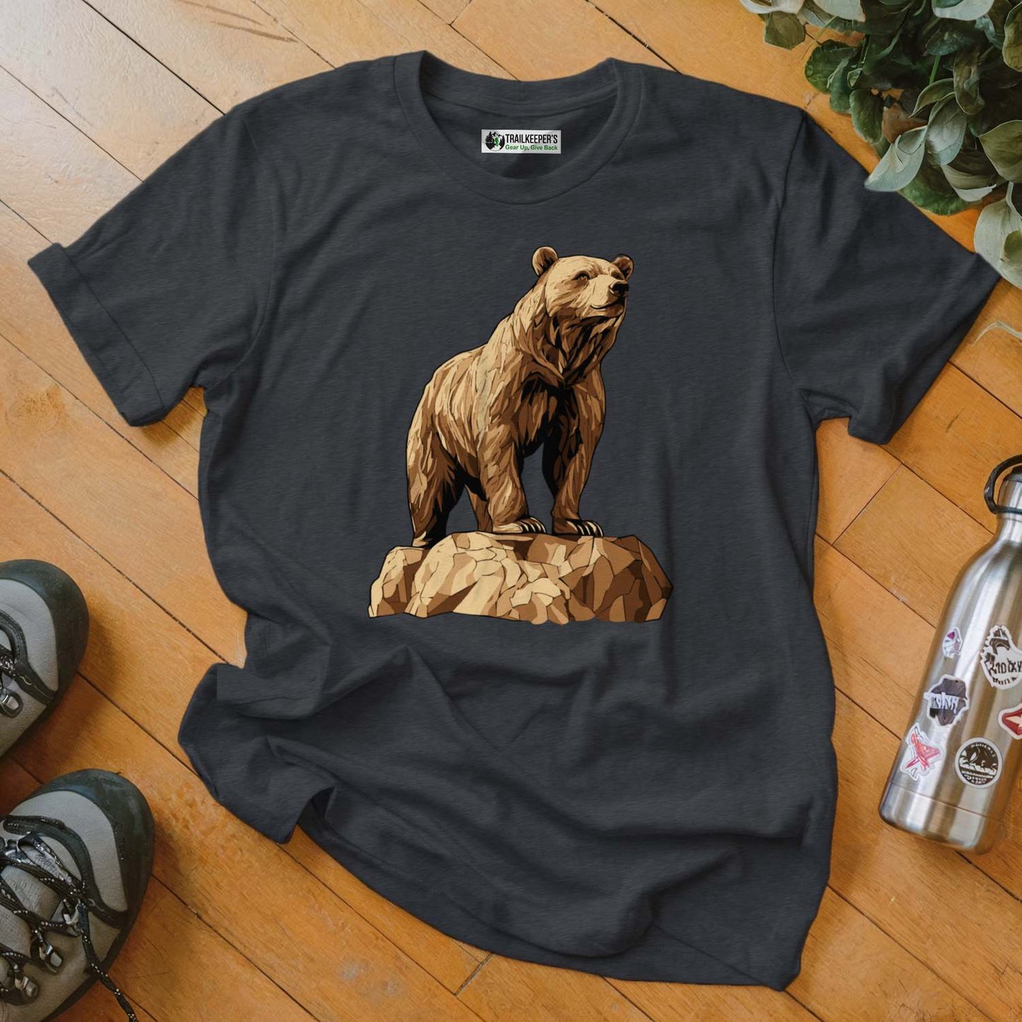 Carved Bear Statue T-Shirt