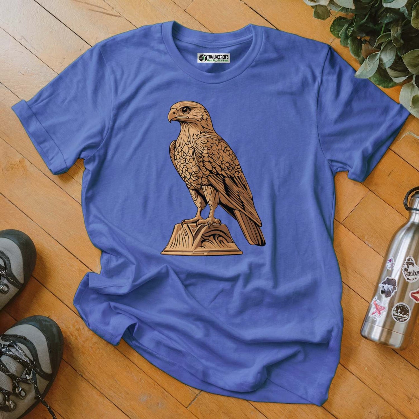 Carved Falcon Statue T-Shirt