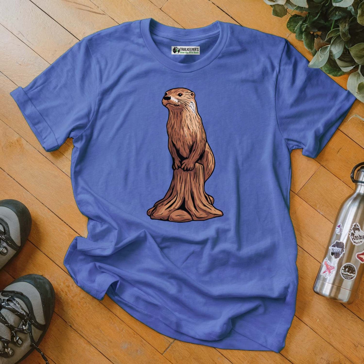 Carved Otter Statue T-Shirt