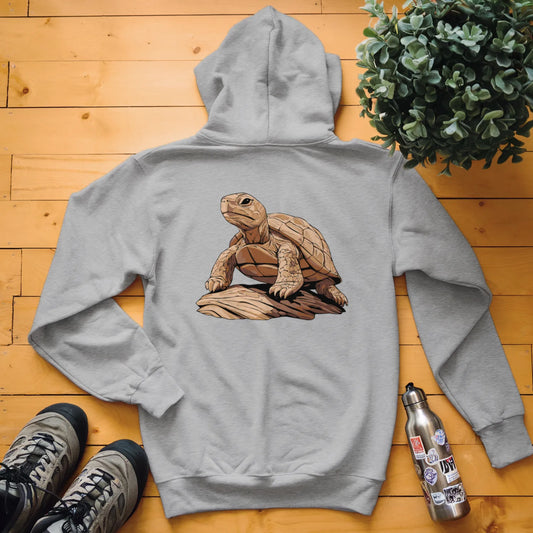 Carved Turtle Statue Hoodie