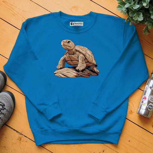 Carved Turtle Statue Sweatshirt