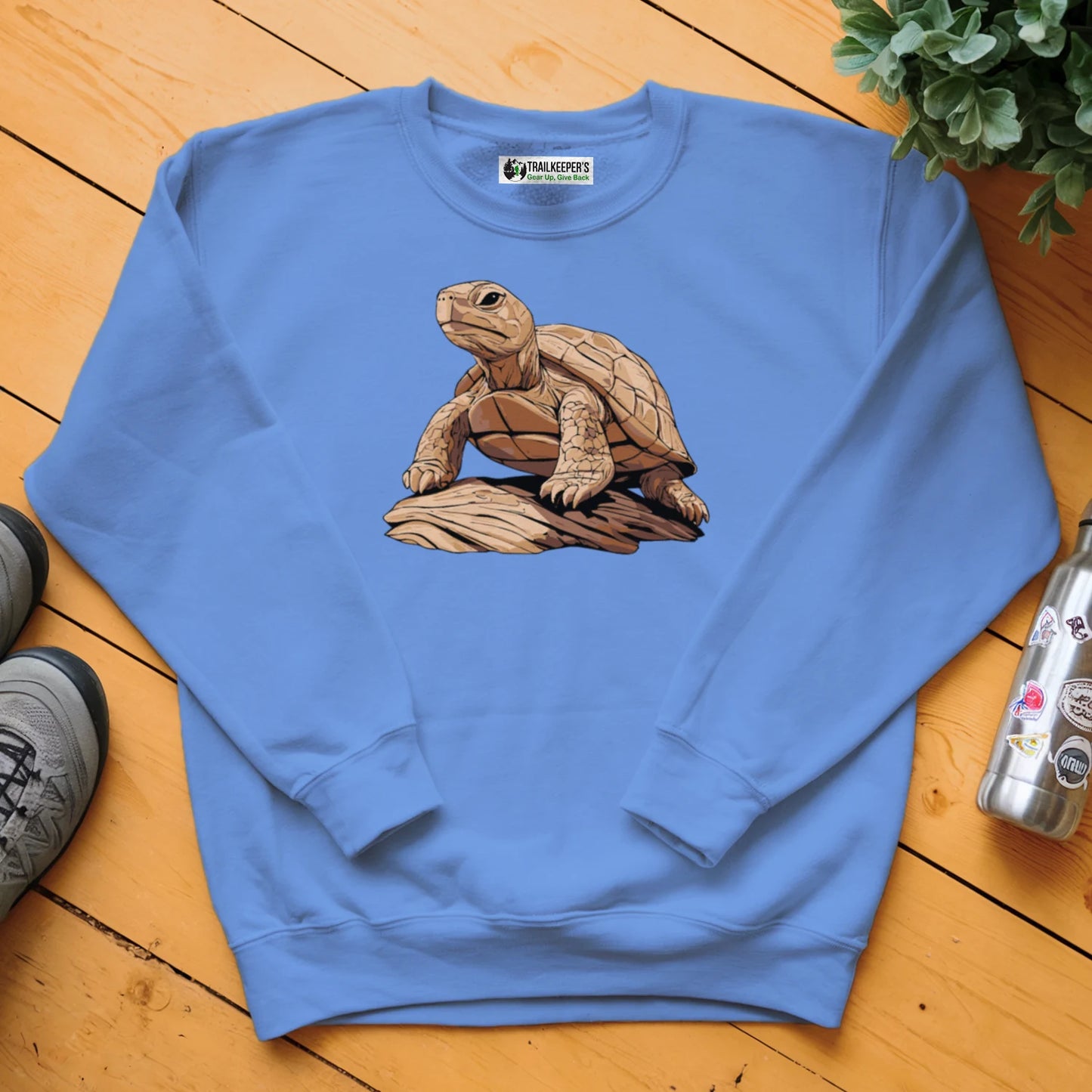 Carved Turtle Statue Sweatshirt