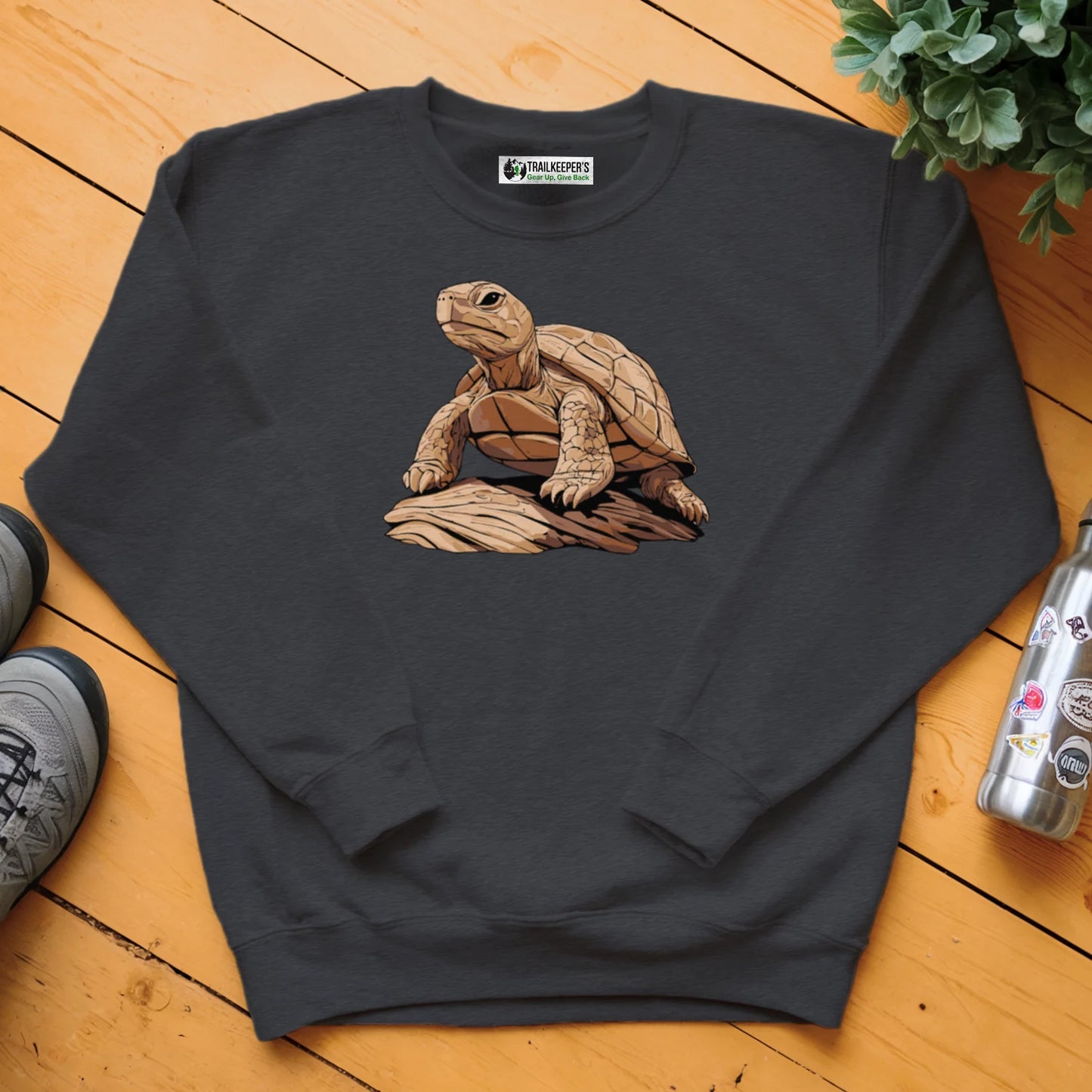 Carved Turtle Statue Sweatshirt