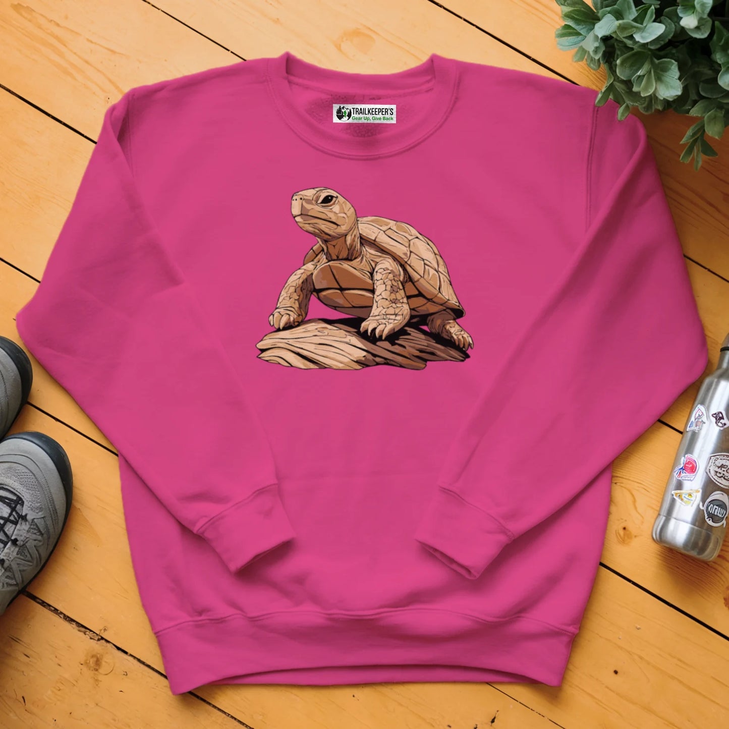 Carved Turtle Statue Sweatshirt