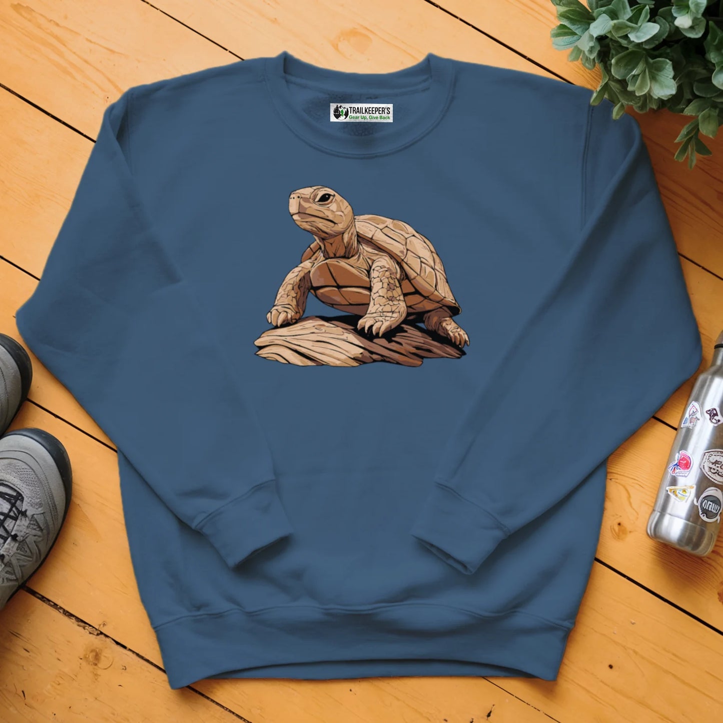 Carved Turtle Statue Sweatshirt