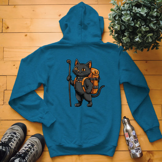 Cat Backpacker Hoodie