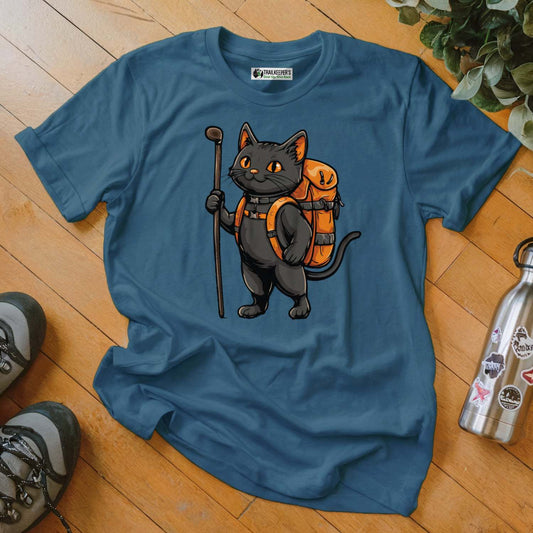 Cat Backpacker T-Shirt
