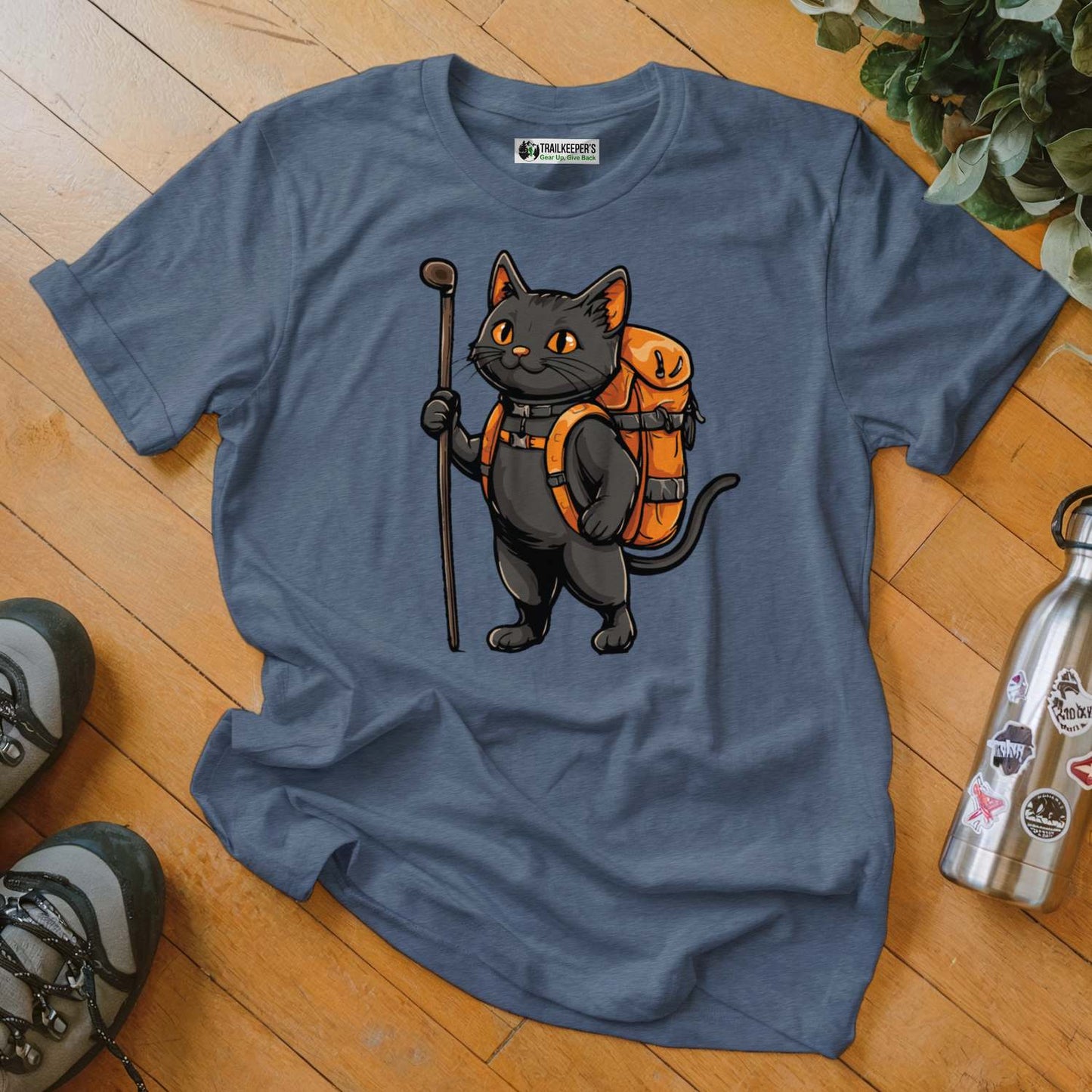 Cat Backpacker T-Shirt
