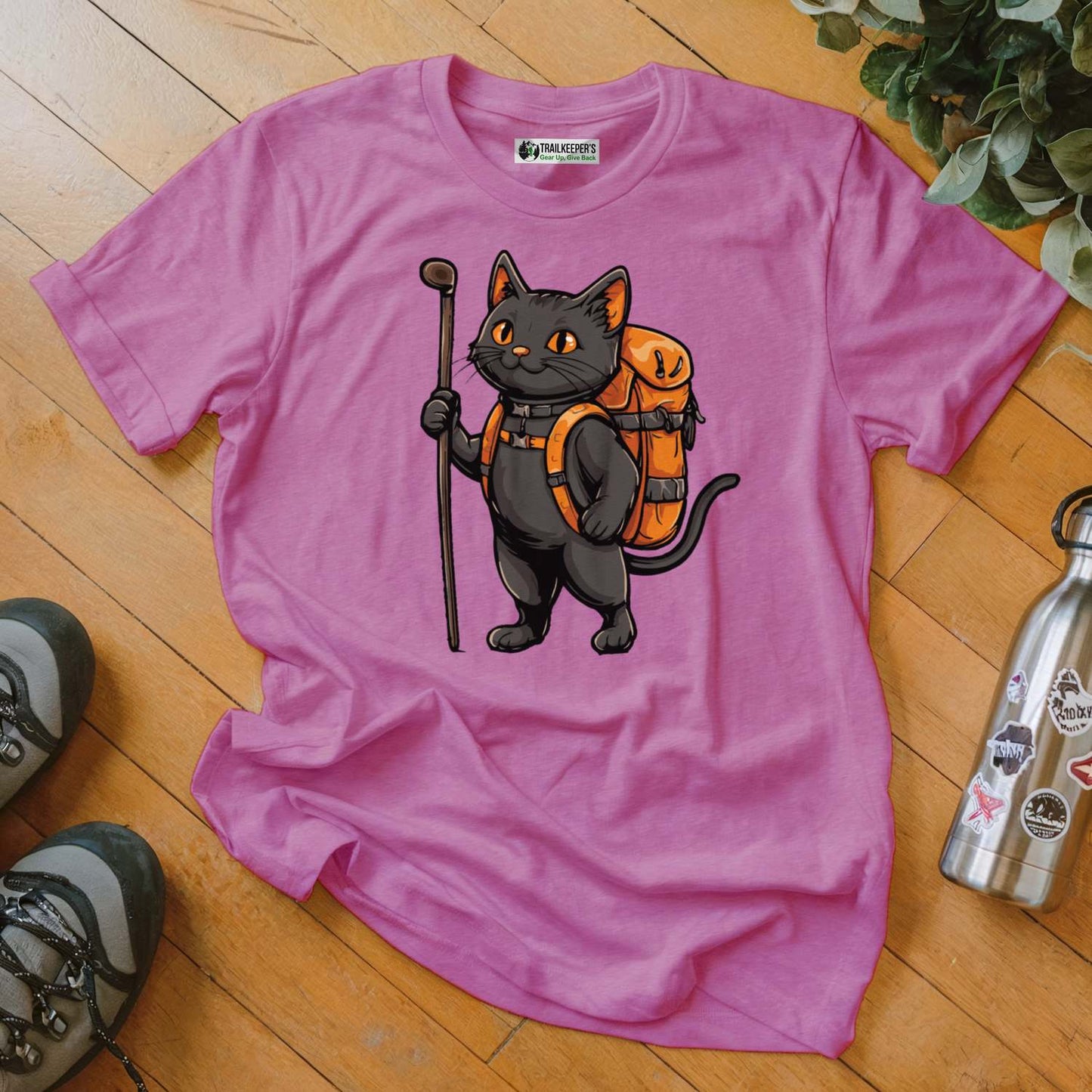 Cat Backpacker T-Shirt