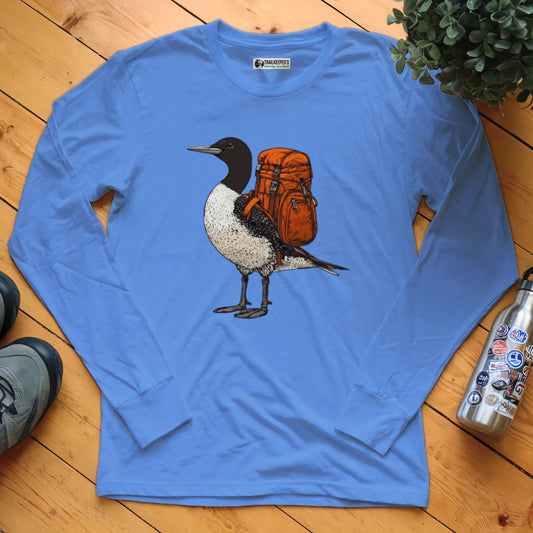 Common Loon Backpacker Long Sleeve T-Shirt