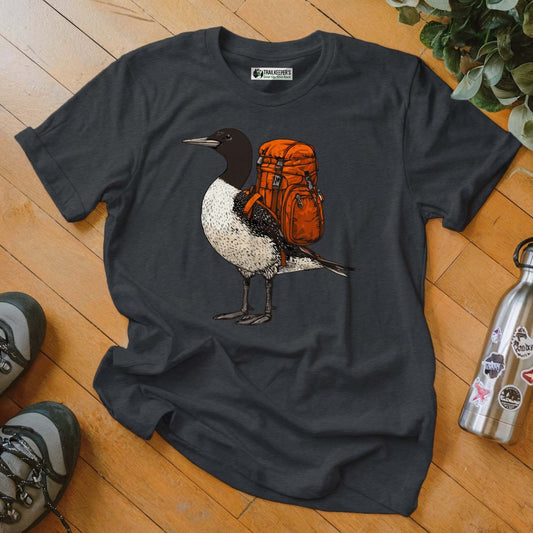 Common Loon Backpacker T-Shirt