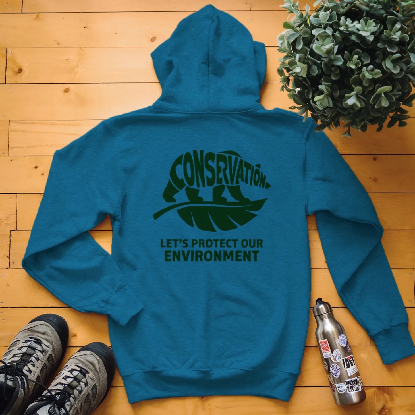 Conservation, Let's Protect Our Environment Hoodie