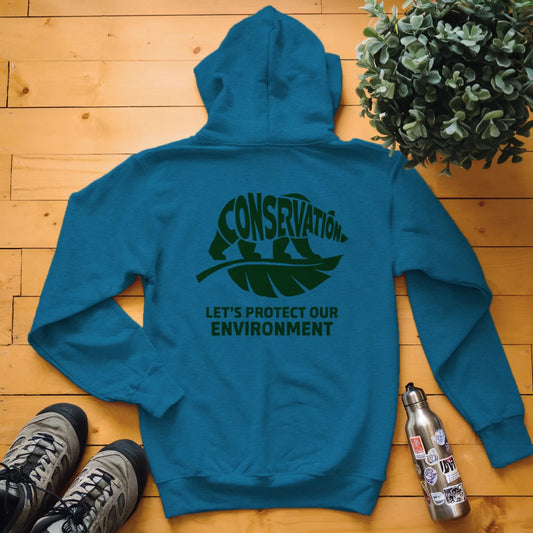 Conservation, Let's Protect Our Environment Hoodie